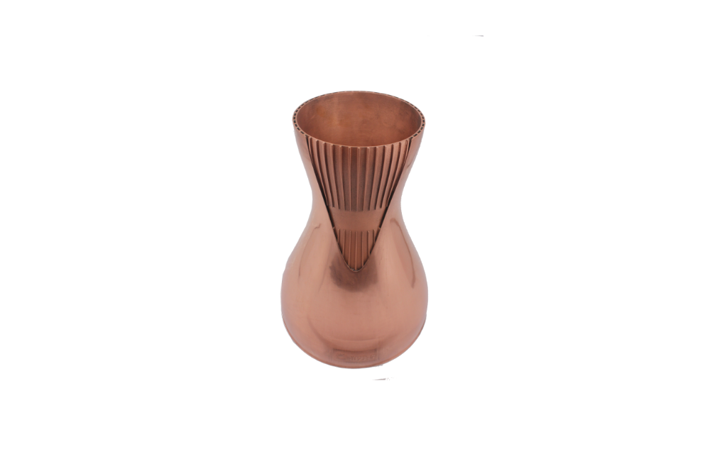 Copper alloy additive manufacturing engine nozzle example